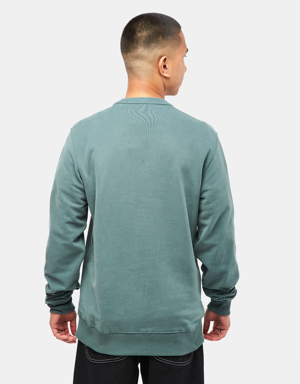 Dickies Aitkin Sweatshirt - Lincoln Green/Surf Blue