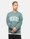 Dickies Aitkin Sweatshirt - Lincoln Green/Surf Blue