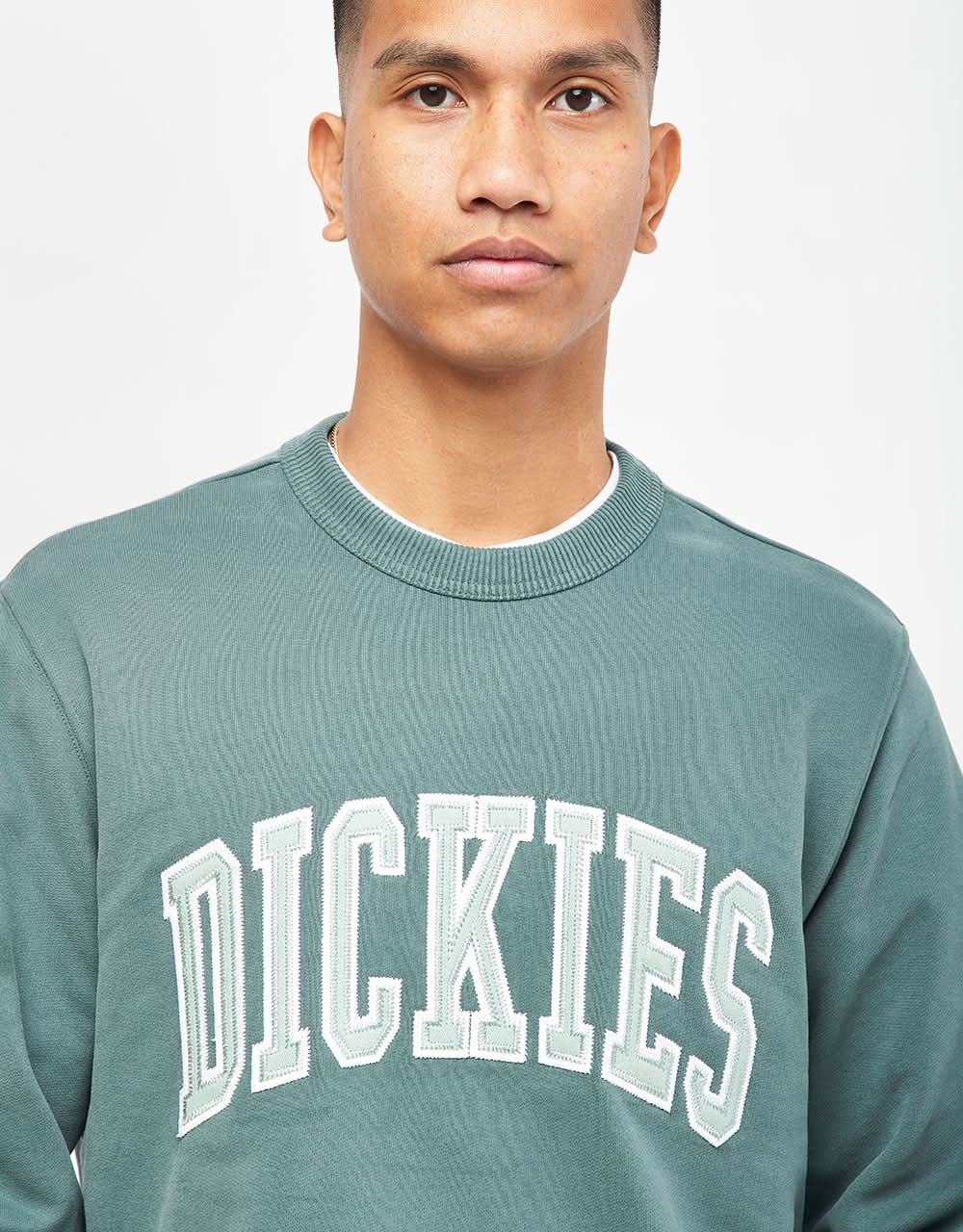 Dickies Aitkin Sweatshirt - Lincoln Green/Surf Blue