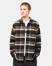 Chemise L/S Dickies Plaid Coaling - Champignon