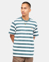 T-shirt Dickies Rivergrove a righe - Verde Lincoln