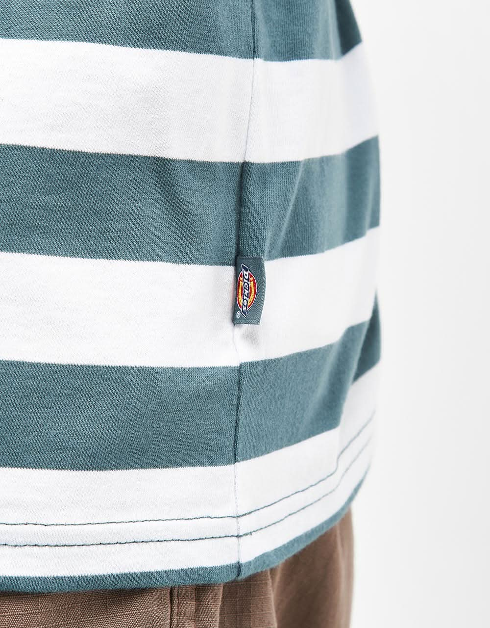 Dickies Rivergrove Stripe T-Shirt - Lincoln Green