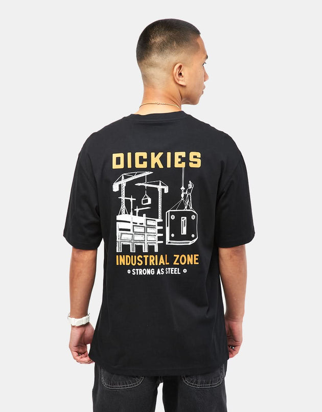 Maglietta Dickies Zona Industriale - Nera