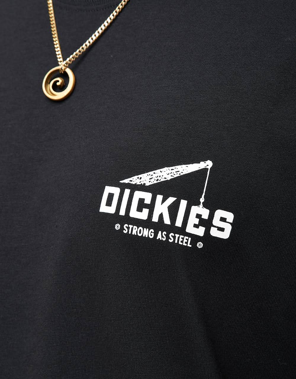 Camiseta Dickies Zona Industrial - Negro