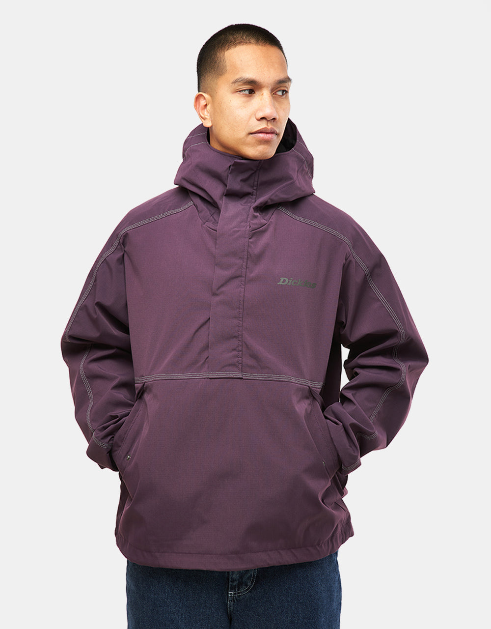 Anorak Dickies Ronan - Ciruela perfecta