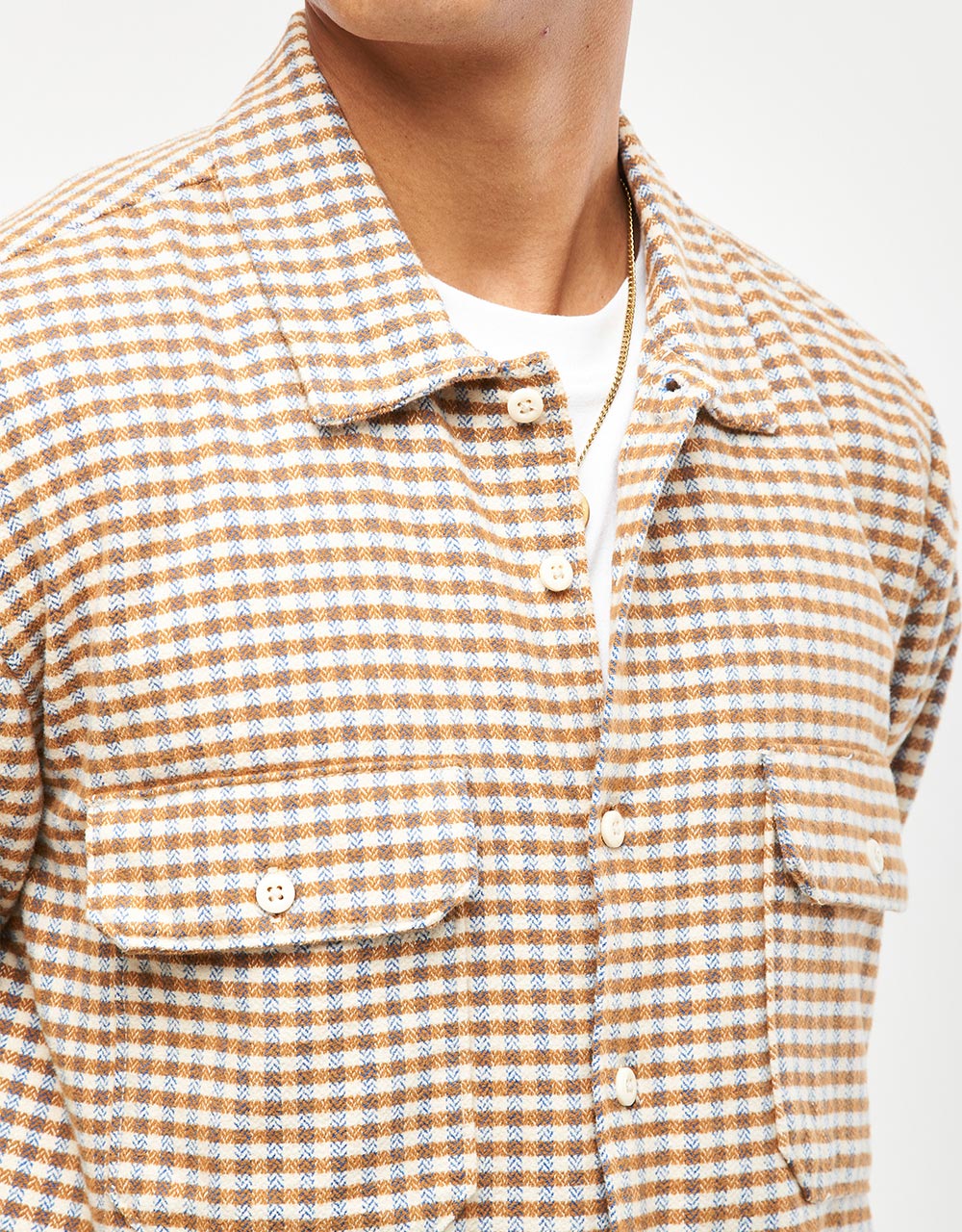 Camisa Dickies Frenchtown L/S - Whitecap Grey