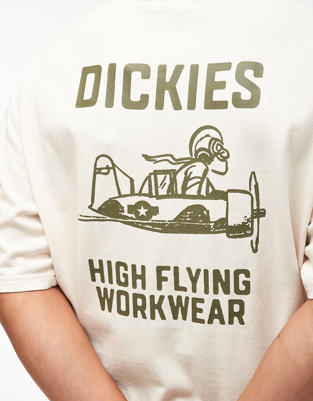 Camiseta Dickies High Flying Workwear - Nube