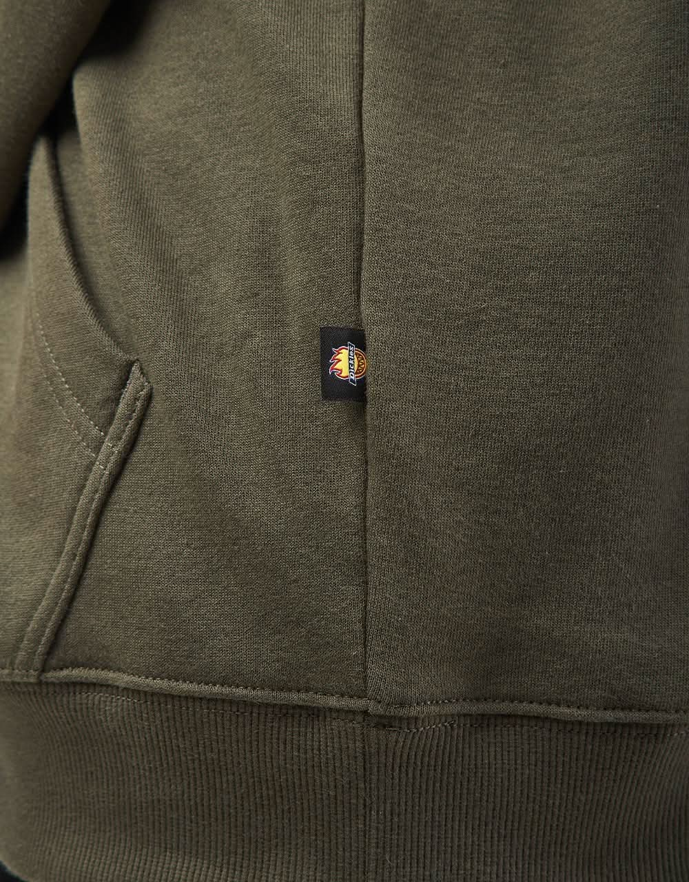 Dickies x Spitfire Pullover Hoodie - Olive Green