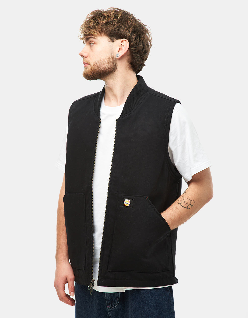 Dickies x Spitfire Vest - Black