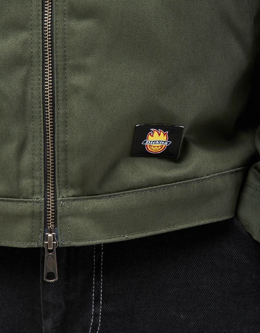 Chaqueta Dickies x Spitfire - Verde oliva