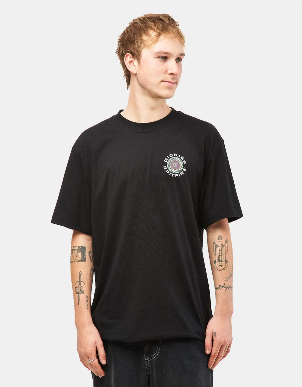 T-Shirt Dickies x Spitfire - Noir