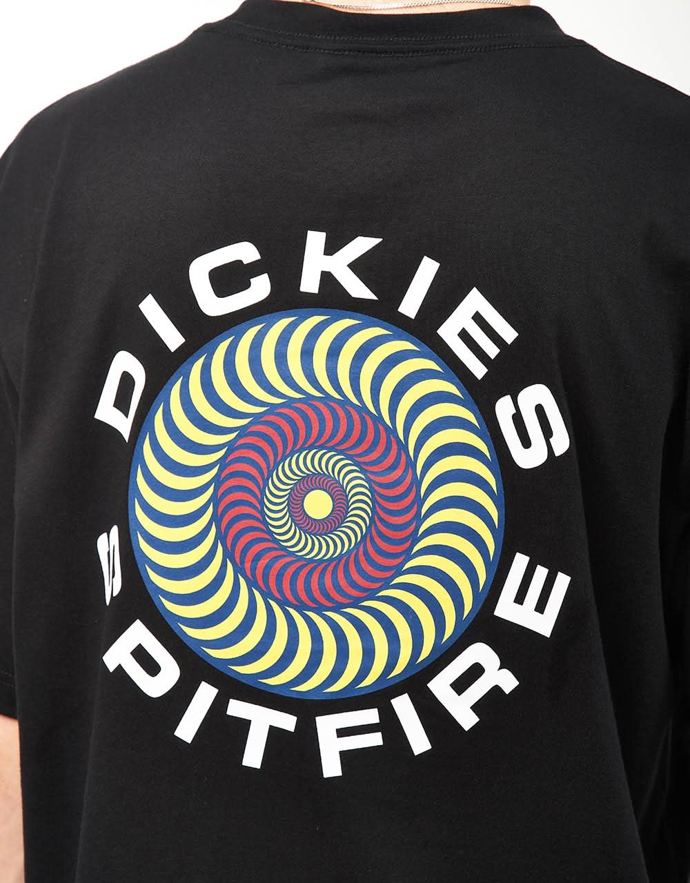 T-Shirt Dickies x Spitfire - Noir