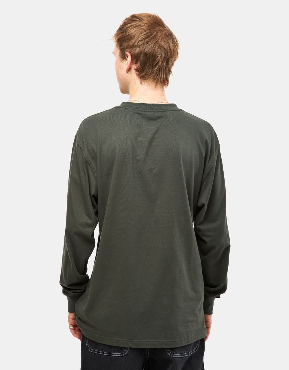 Dickies x Spitfire L/S T-Shirt - Olive Green