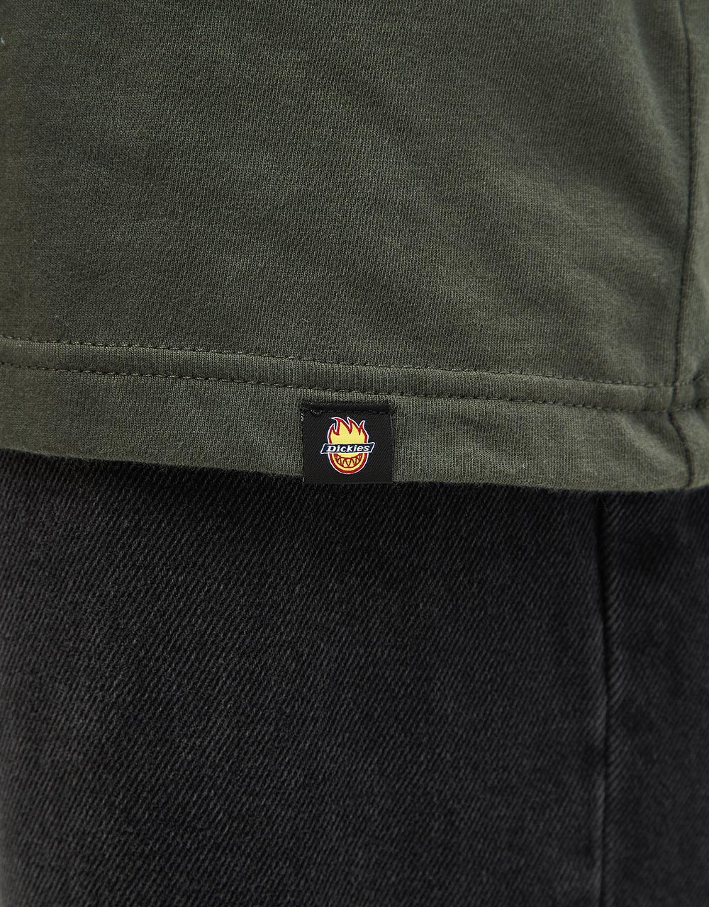 Dickies x Spitfire L/S T-Shirt - Olive Green