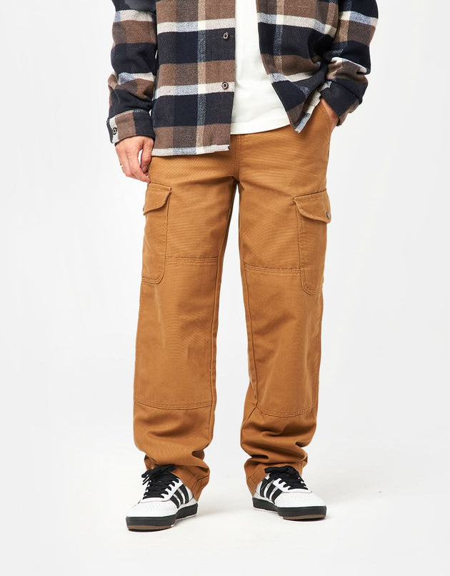 Pantaloni cargo in tela Dickies Duck - Anatra marrone