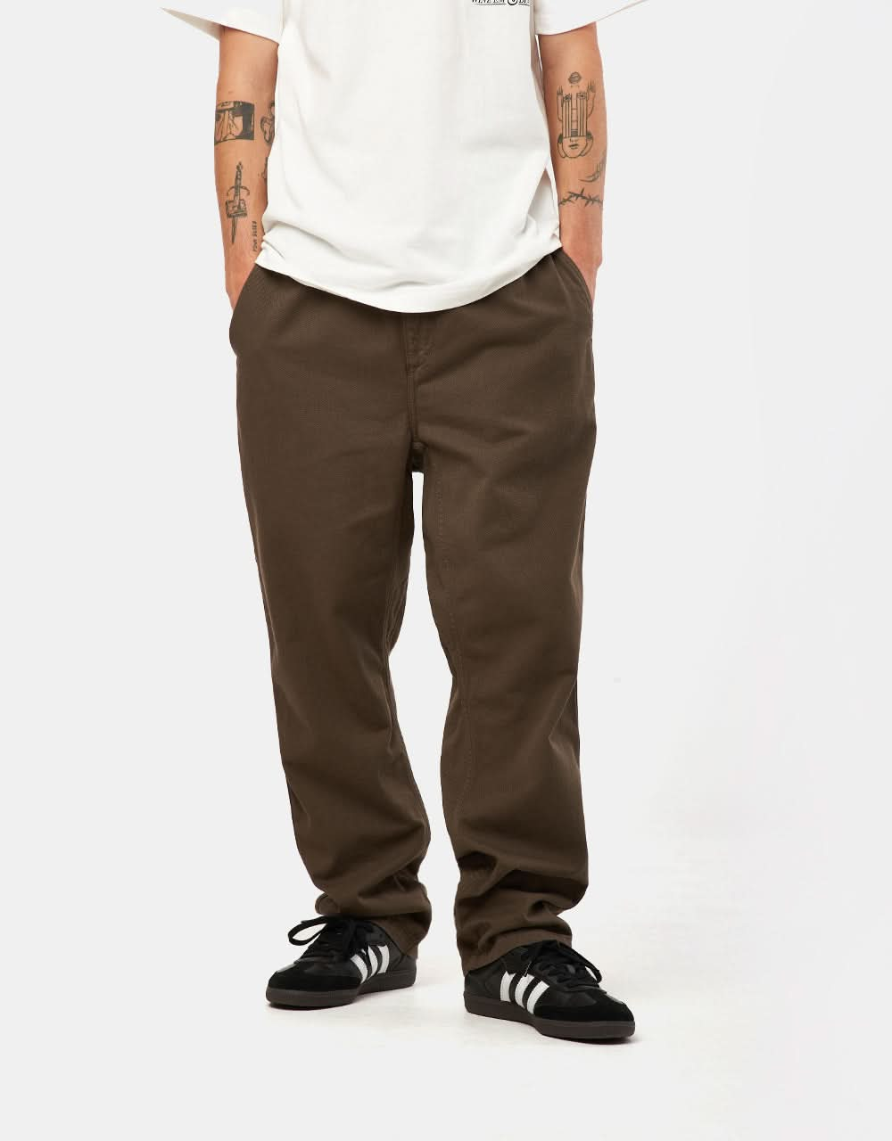 Carhartt WIP Flint Pant - Mirage (Garment Dyed)