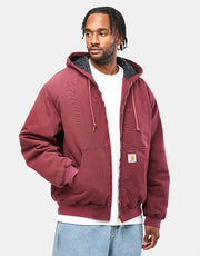 Veste Carhartt WIP OG Active - Malbec (toile vieillie)