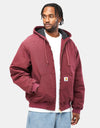 Carhartt WIP OG Active Jacket - Malbec (Aged Canvas)