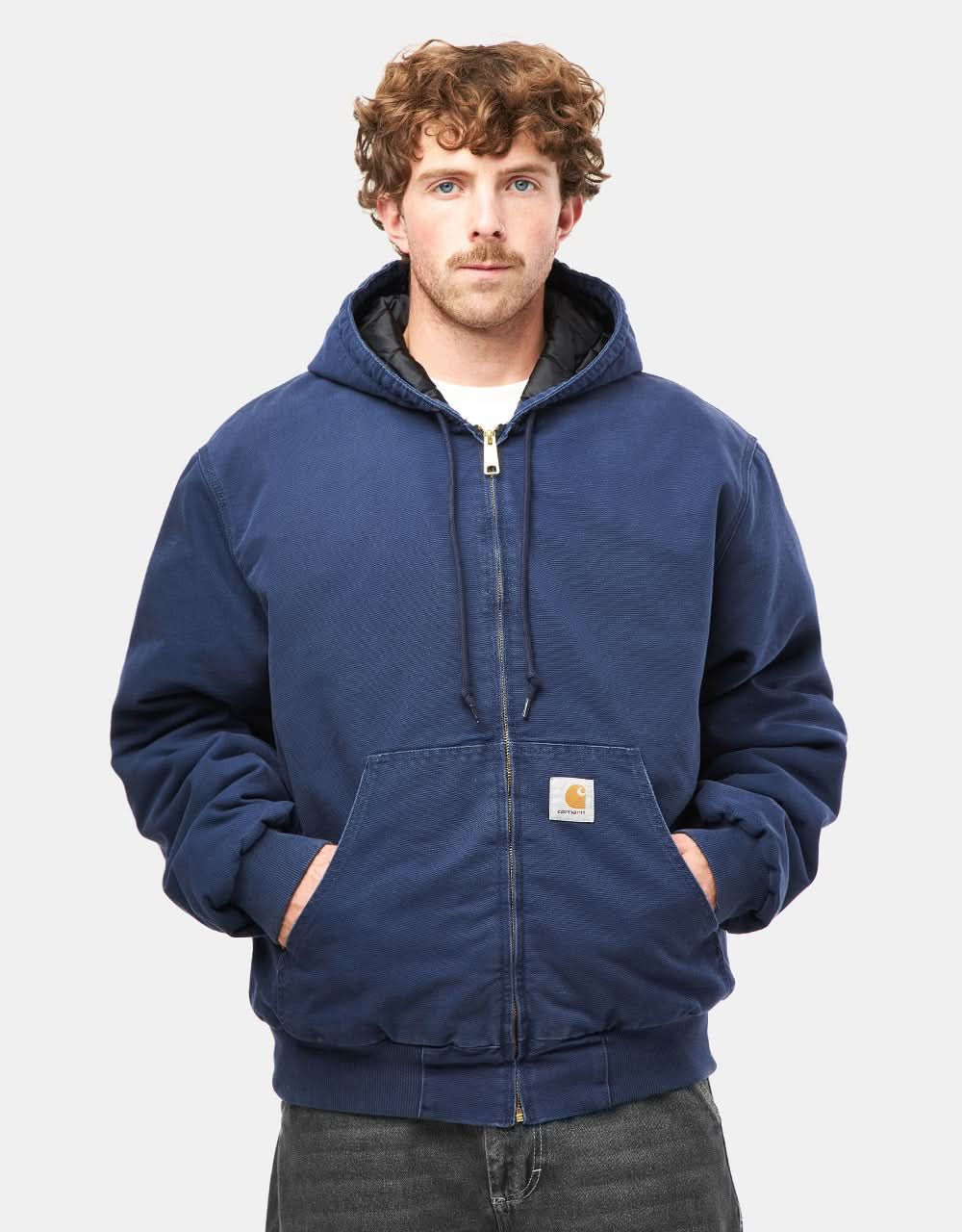 Carhartt WIP OG Active Jacket - Air Force Blue (Aged Canvas)