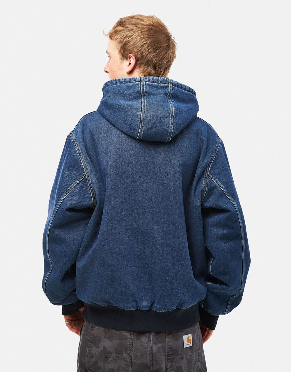 Carhartt WIP OG Active Jacket - Blue (Stone Washed)