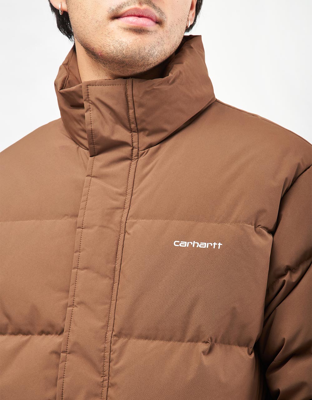 Carhartt WIP Danville Jacket - Chocolate/White