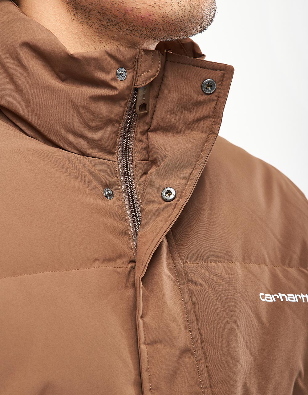 Carhartt WIP Danville Jacket - Chocolate/White