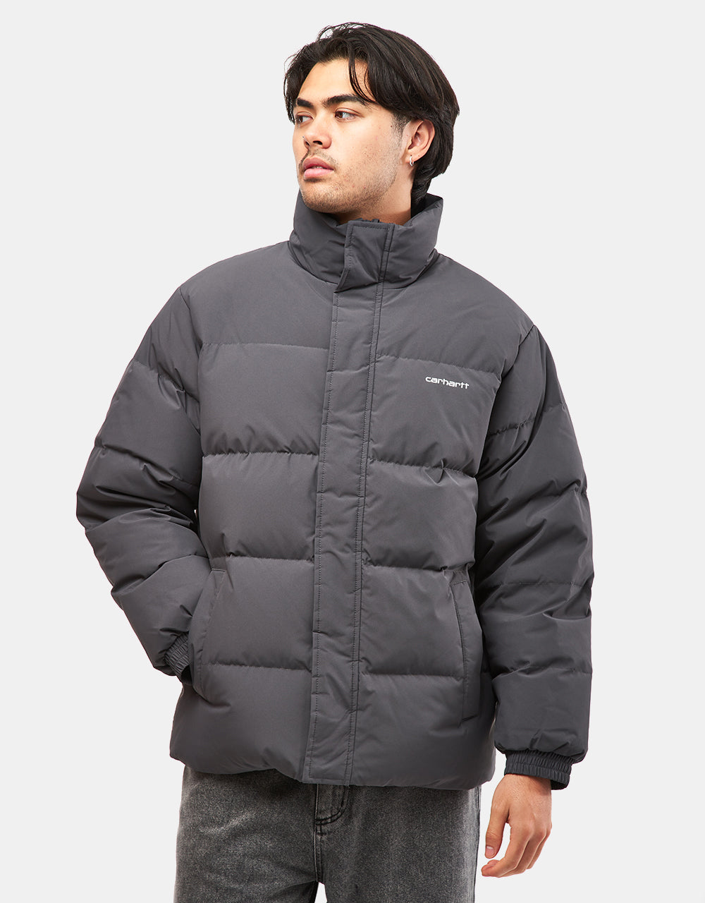 Carhartt WIP Danville Jacket - Graphite/White