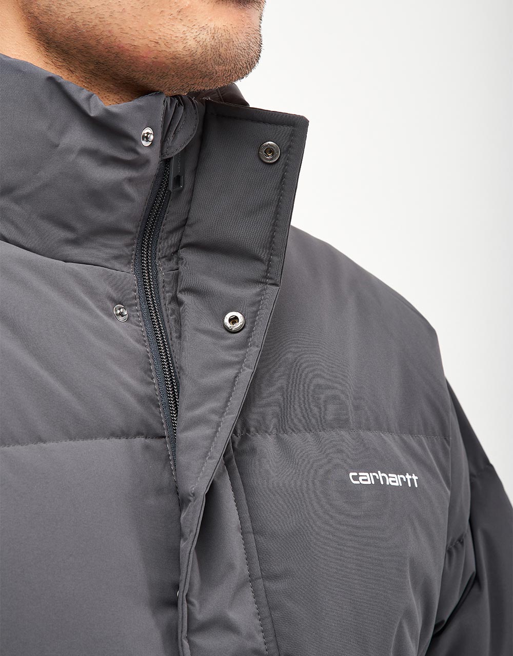 Carhartt WIP Danville Jacket - Graphite/White