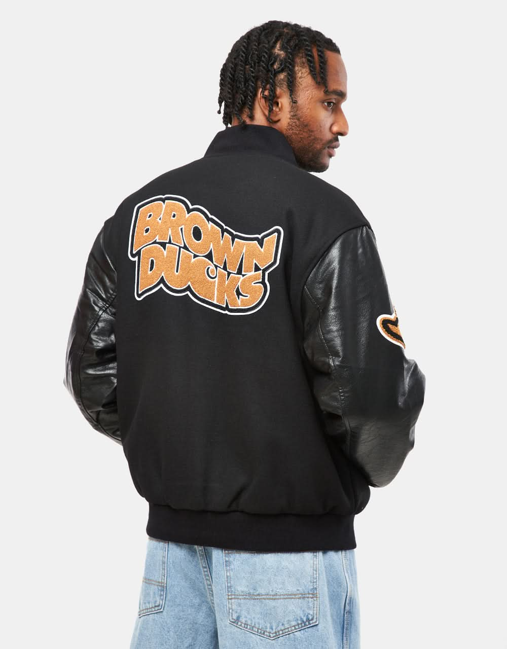 Carhartt WIP Brown Ducks Bomber - Black/Black