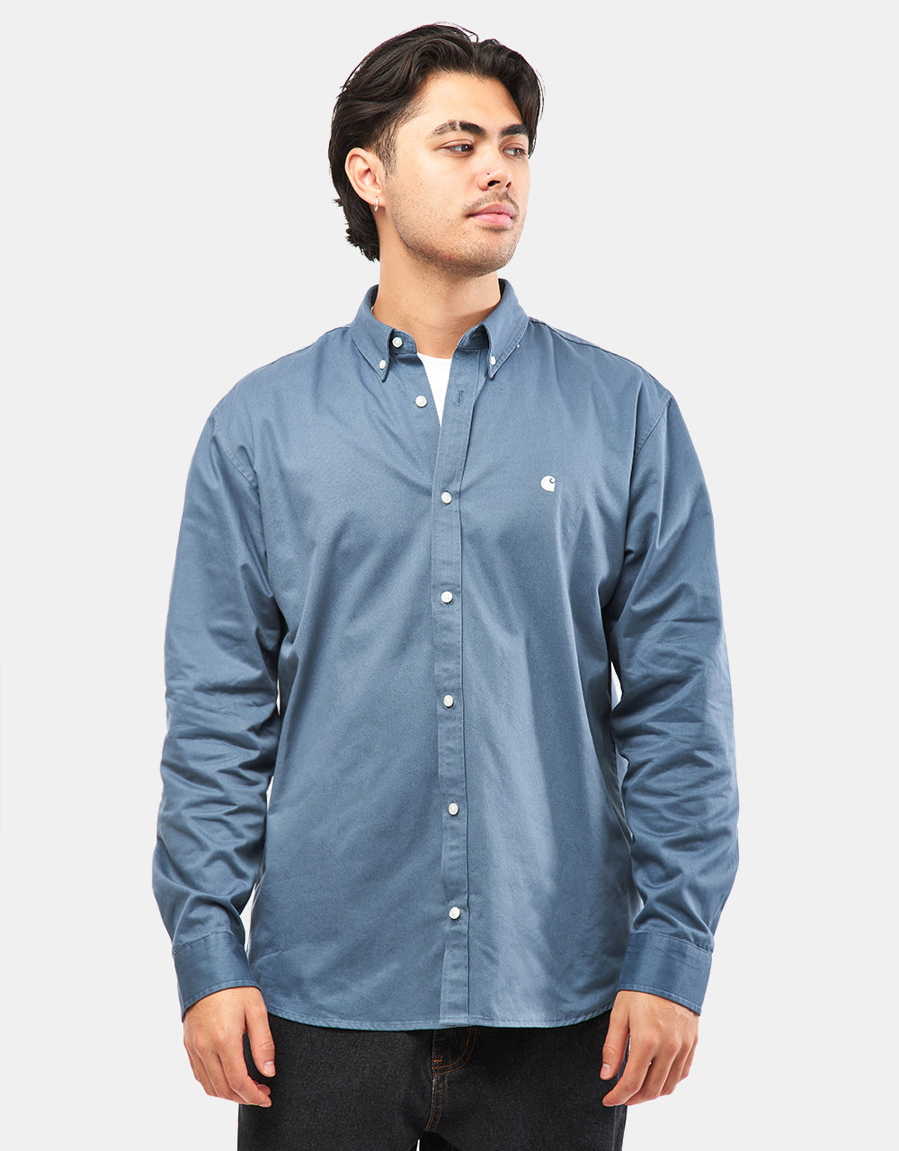 Carhartt WIP L/S Madison Shirt - Positano/Wax