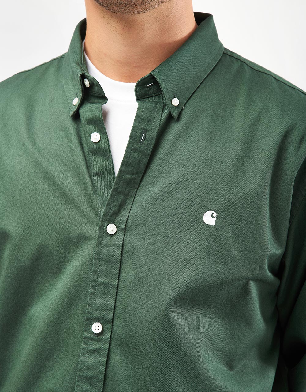 Carhartt WIP L/S Madison Shirt - Sycamore Tree/Wax