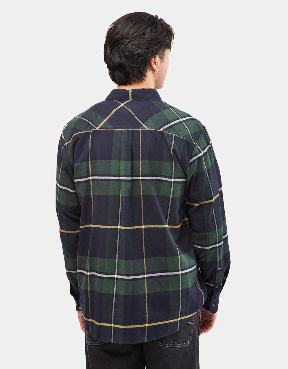 Carhartt WIP L/S Garnett Shirt - Garnett Check/Sycamore Tree/Dark Navy