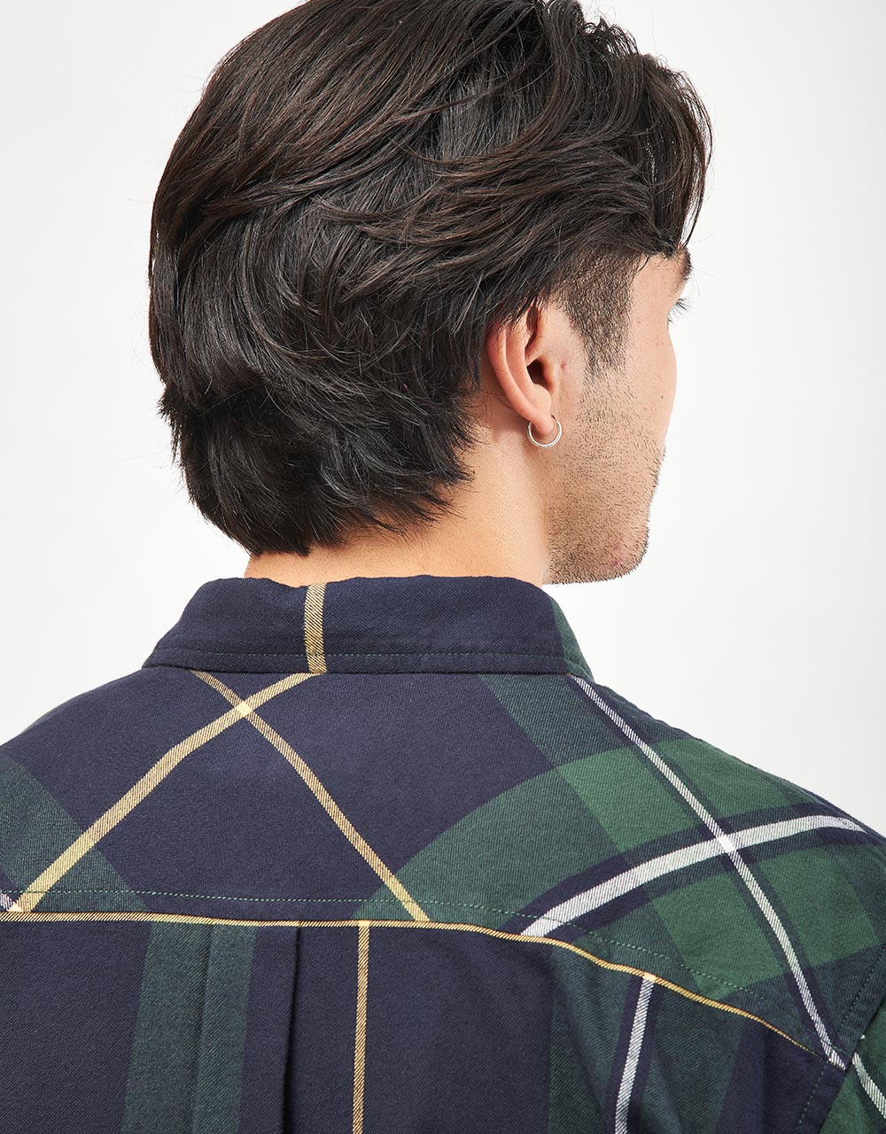 Carhartt WIP L/S Garnett Shirt - Garnett Check/Sycamore Tree/Dark Navy