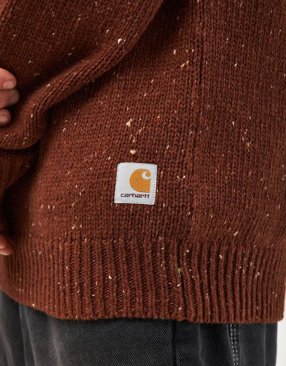 Carhartt WIP Anglistic Sweater - Speckled Offroad