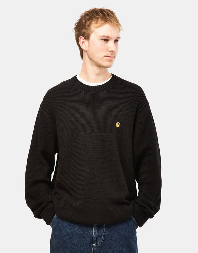 Maglione Carhartt WIP Chane - Nero/Oro