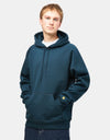 Sudadera con capucha Chase de Carhartt WIP - Azul pato/Oro