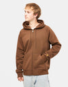 Chaqueta Chase con capucha de Carhartt WIP - Chocolate/Oro