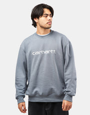 Carhartt WIP Carhartt Sweatshirt - Dove Grey/Wax