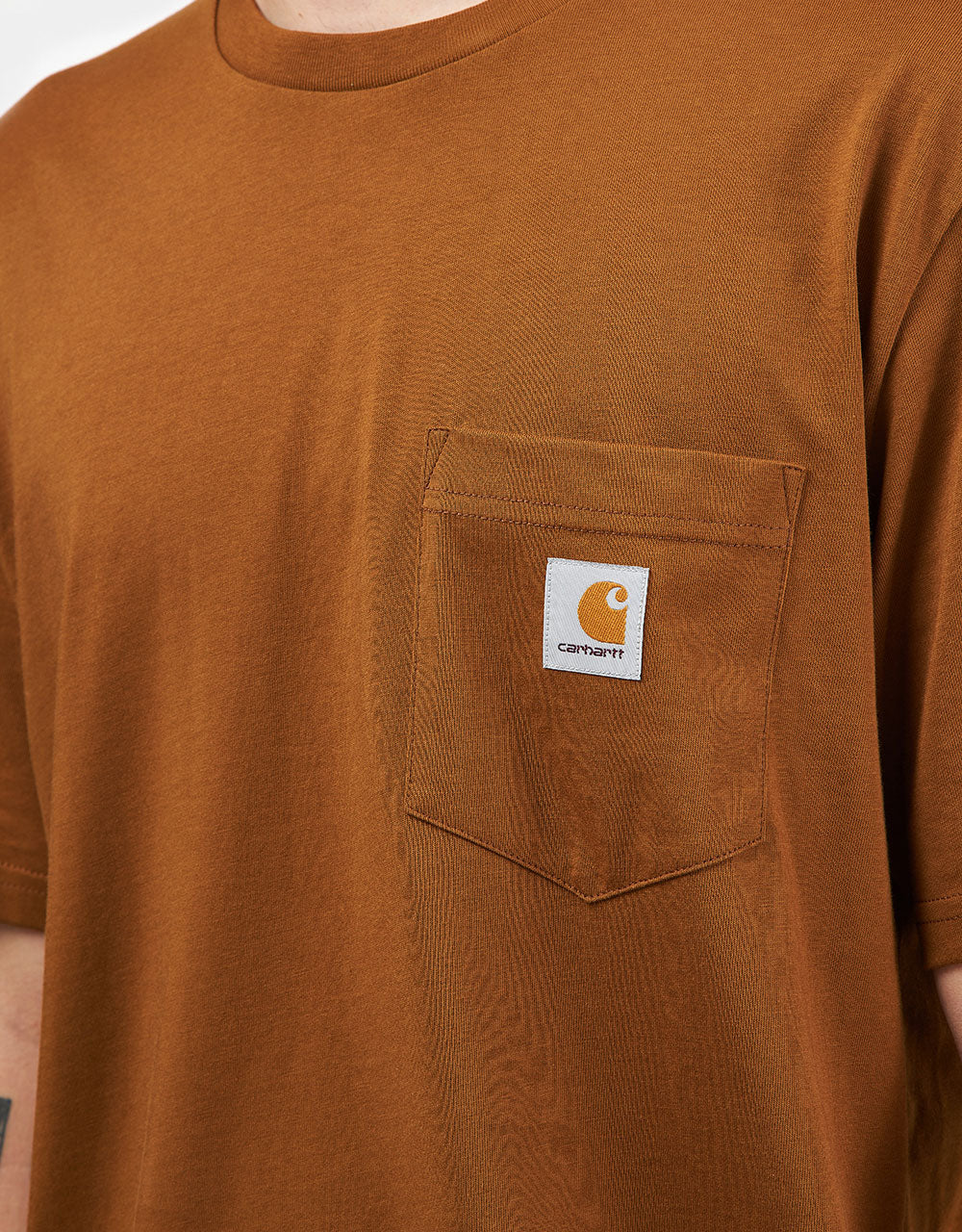 Carhartt WIP Pocket T-Shirt - Deep Hamilton Brown