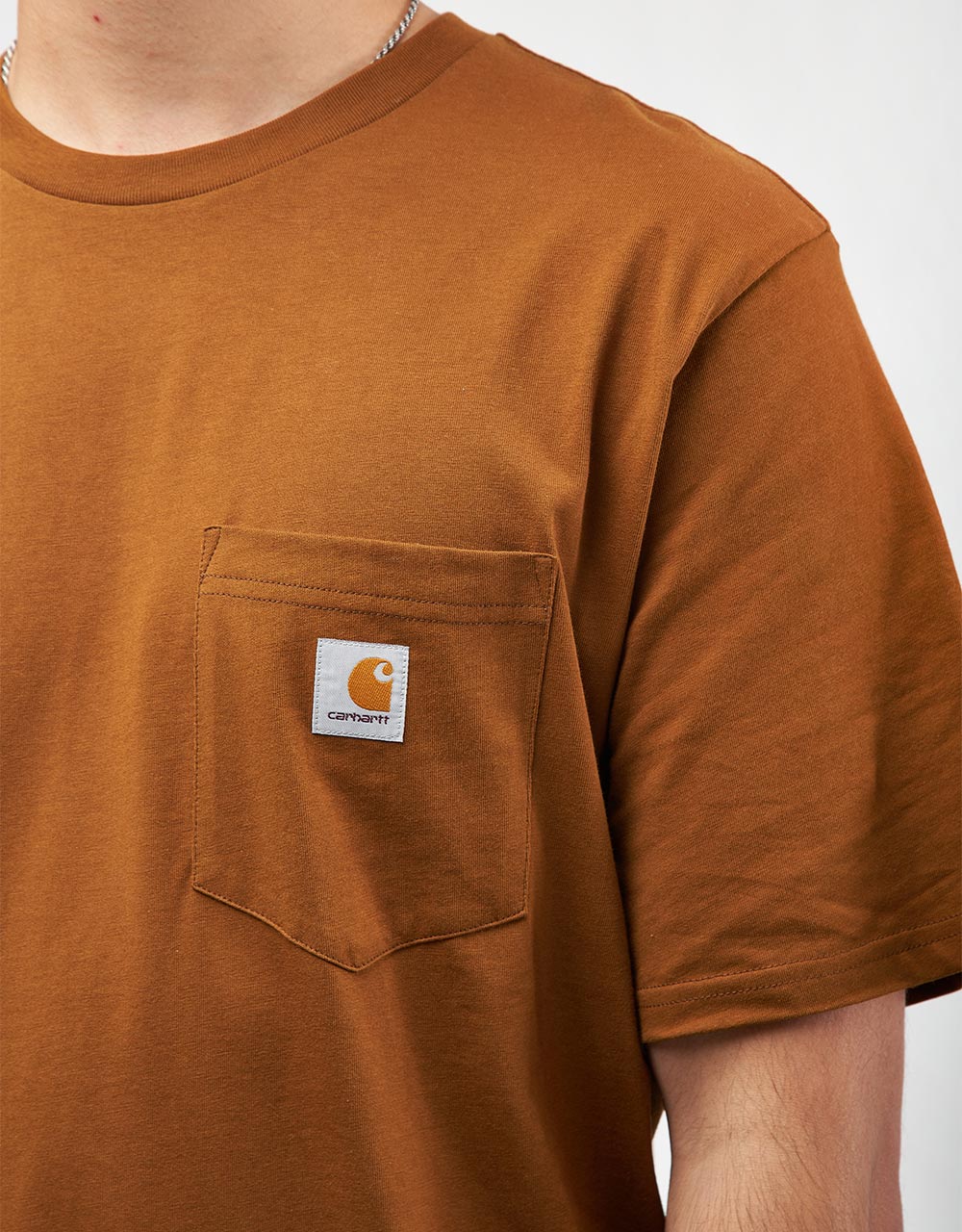 Carhartt WIP S/S Pocket T-Shirt - Deep Hamilton Brown