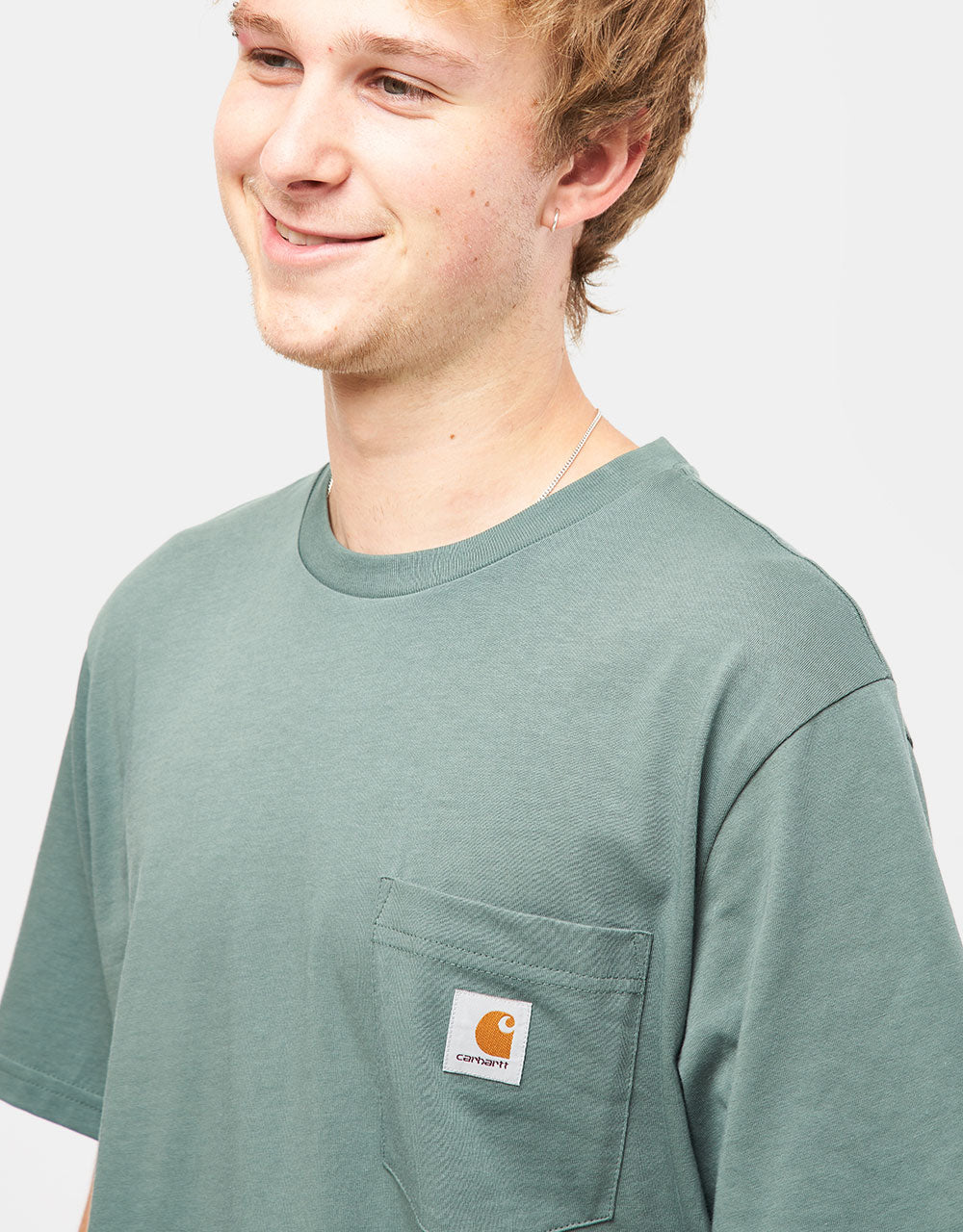 Carhartt WIP S/S Pocket T-Shirt - Duck Green