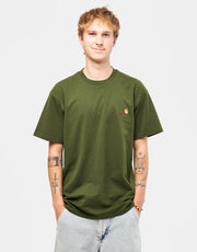 T-shirt Carhartt WIP American Script - Estragon