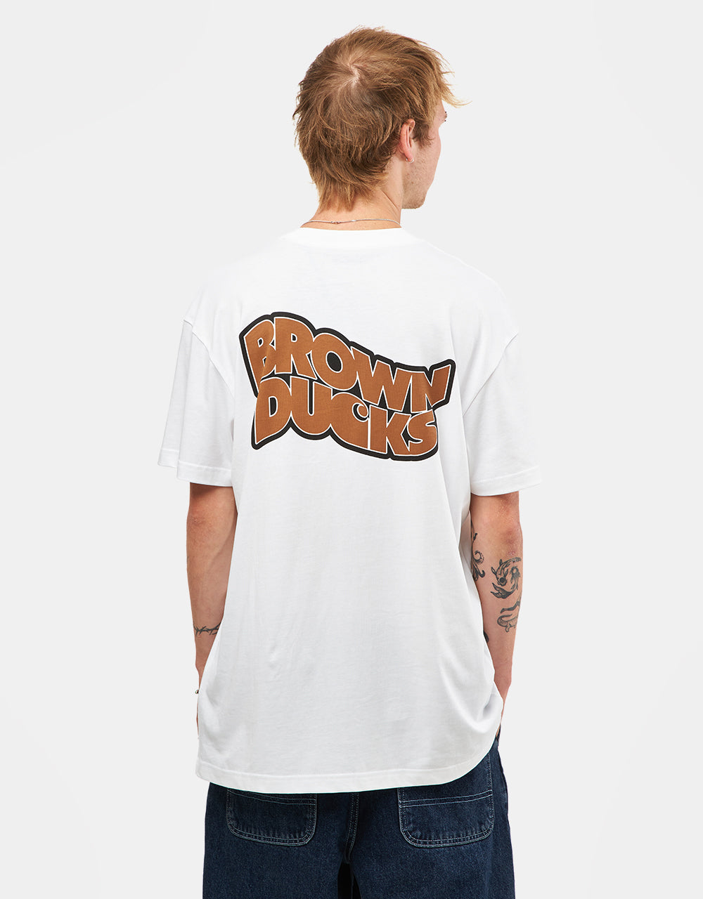 Camiseta Carhartt WIP Brown Ducks - Blanco