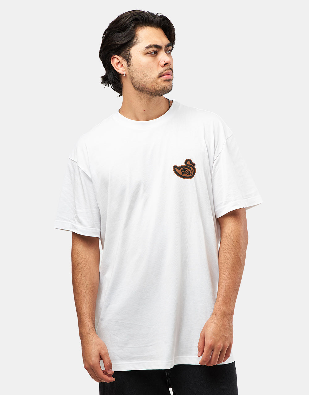 Carhartt WIP Brown Ducks T-Shirt - White