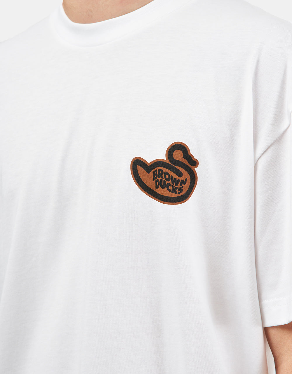 Camiseta Carhartt WIP Brown Ducks - Blanco