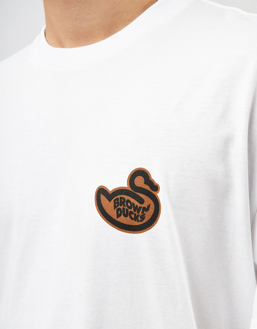 Carhartt WIP Brown Ducks T-Shirt - White