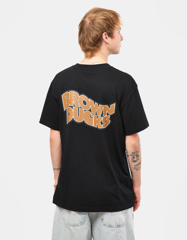 Camiseta Carhartt WIP Brown Ducks - Negro