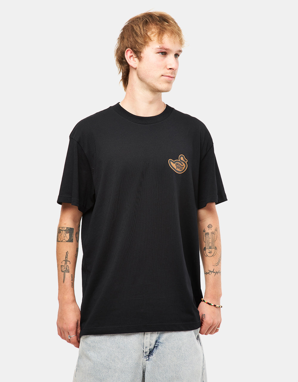 Carhartt WIP Brown Ducks T-Shirt - Black