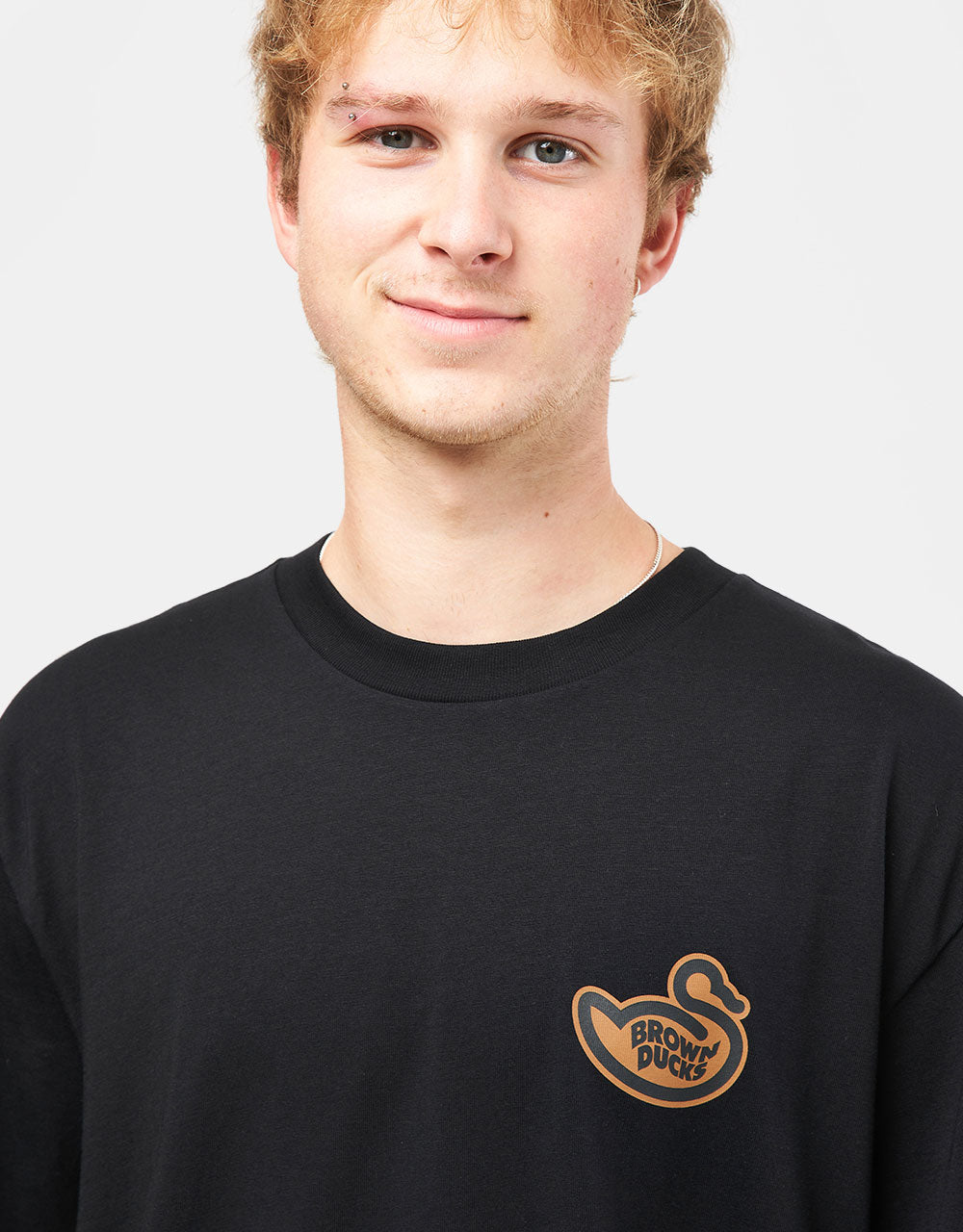 T-shirt Carhartt WIP Brown Ducks - nera