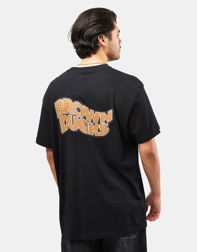 Carhartt WIP Brown Ducks T-Shirt - Black